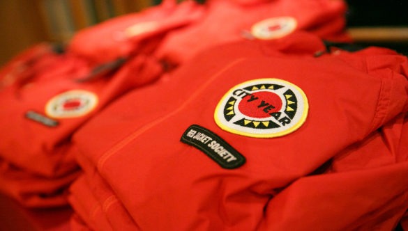 ɫƵ red jackets for red jacket society members.
