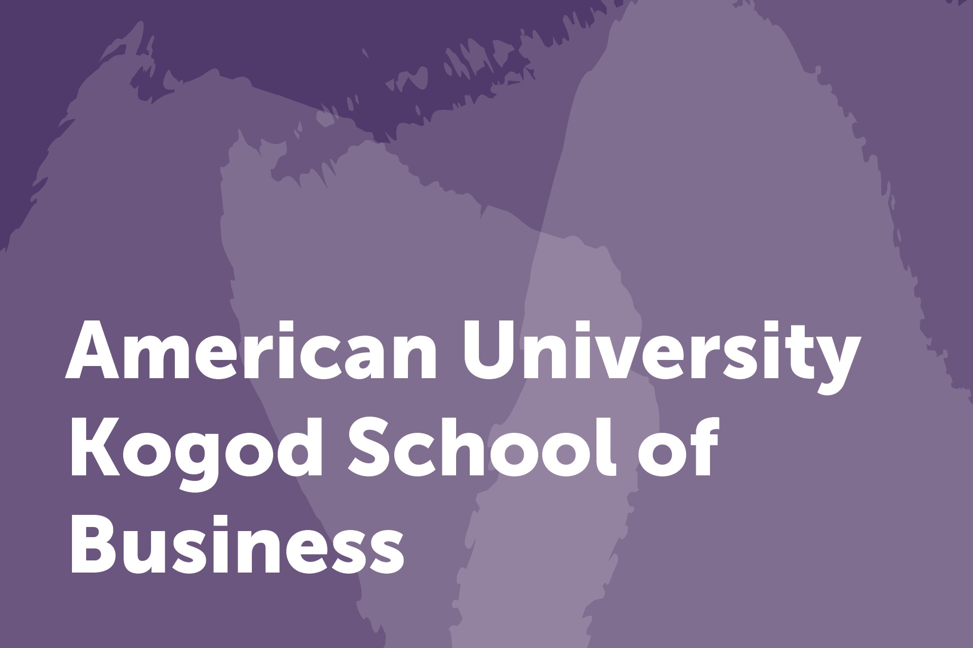 American University School of Business ɫƵ University Partner
