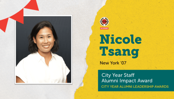 ɫƵ alum and staff member Nicole Tsang, 2023 Staff Alumni Impact Award winner